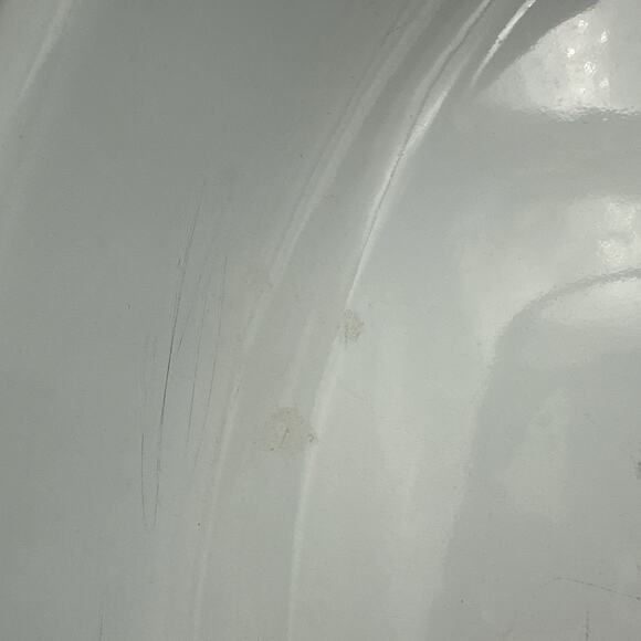 Retro MCM Enamel Ware Oval Open Roasting Pan With Flowers Design - Picture 8 of 11